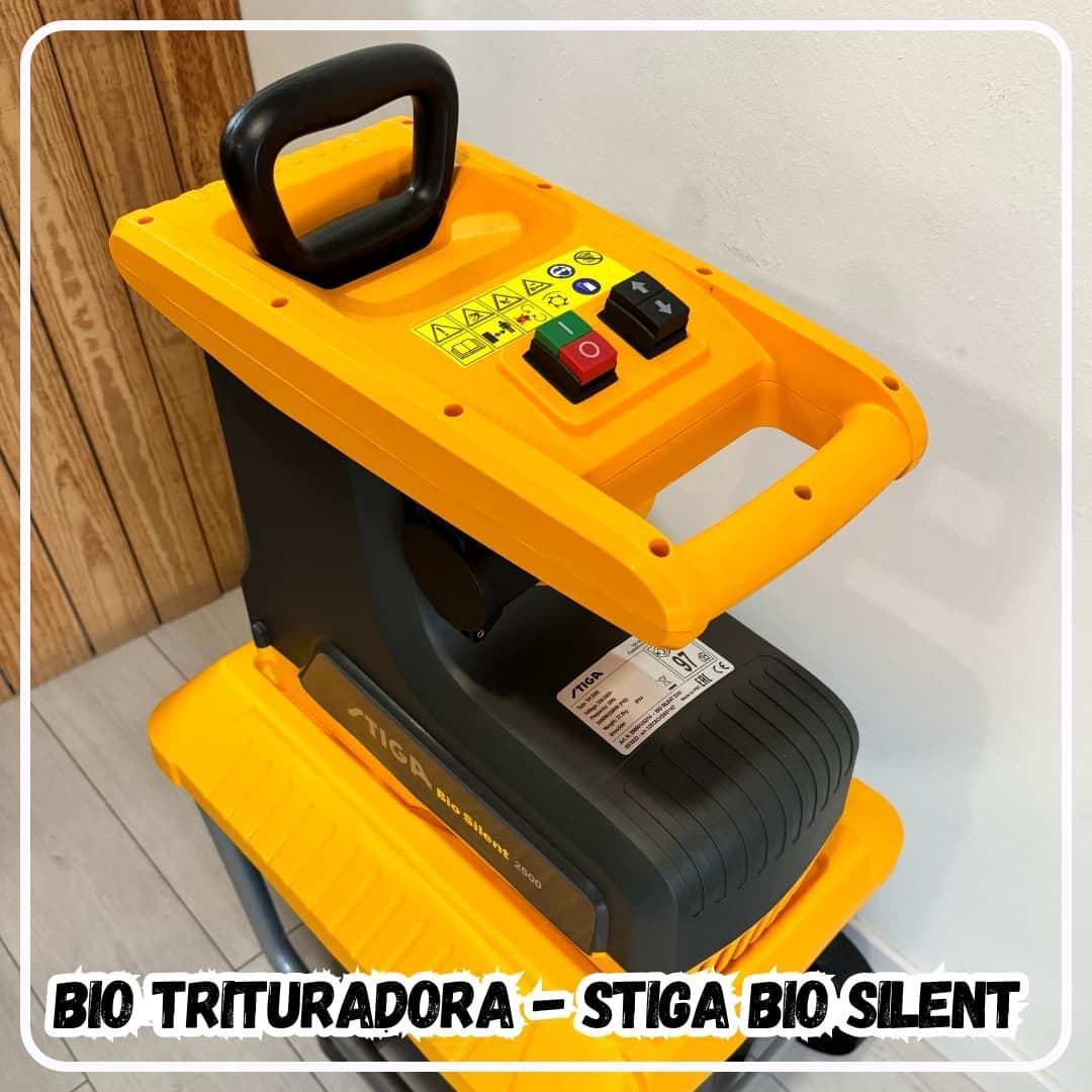 BioSilent 2500- Biotrituradora eléctrica Stiga - Imagen 1