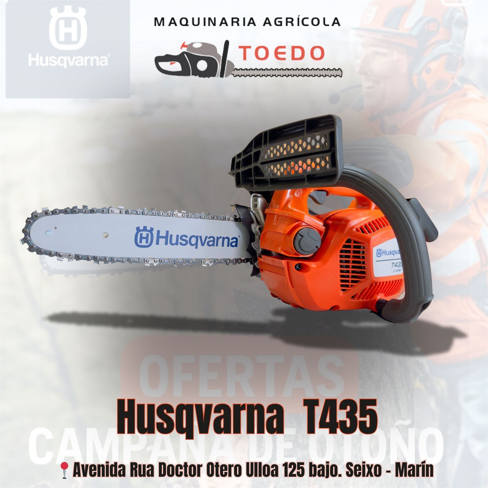 Motosierra Husqvarna T435 - Imagen 1